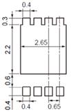 pattern example unit : mm 0.