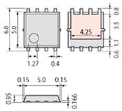 32 Dimensional Out Line SOP-8 2-5R1S (5.0x6.