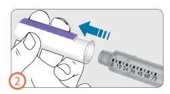 injector. Pasul 2: Scoateți capacul stiloului.