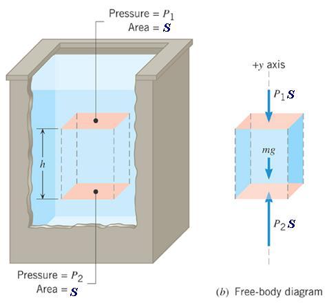 Hidrostatički pritisak =pritisak uzrokovan težinom samog fluida U tečnostima postoji pritisak koji je posledica delovanja gravitacione sile na sve čestice