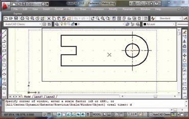 :Line weight برای تعیین ضخامت خط الیه بهکار میرود. توجه داشته باشید هر ضخامتی را که انتخاب کنید در فضای گرافیکی تأثیر نمایشی نخواهد داشت.