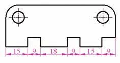 85 شکل 8 7 Enter first line of anotation text<mtext>: این پیغام به معنای درج متن به صورت حاشیهنویسی و یا استفاده از پنجرۀ ویرایشگر متن است که در دستور Text توضیح داده شد.