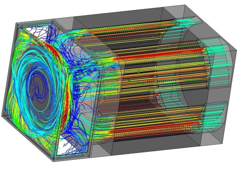 Modeliranje ventilacije i zagrijavanja vučnih