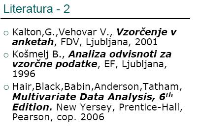 2. predavanje RVM Kvantitativne metode Borut Kodrič, Koper 21.5.2010 Ključ za dostop do e-učilnice: RMD2009 Tekom srečanj bodo zadeve osvežene v smislu, da bodo okleščene.