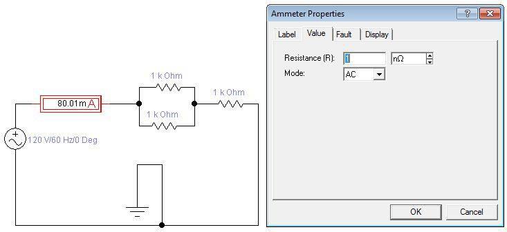 AdrianăA.ăAdscliei:ăTeoria circuitelor electrice - Îndrumar de laborator Aplicaie: amper.ewb Figura A.30 Figura A.