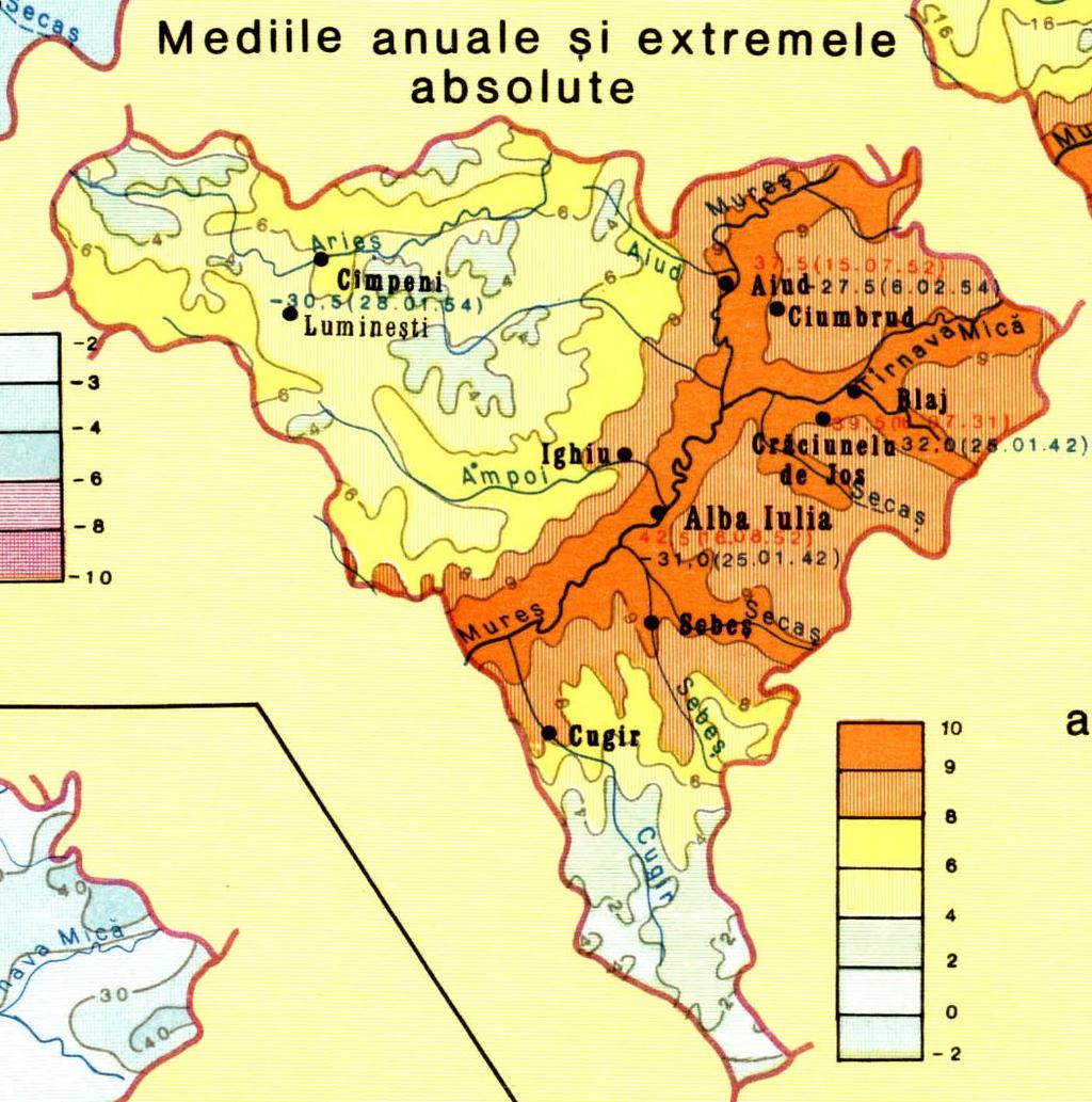 număr anual de zile cu ninsoare 15-30 zile număr anual de zile cu strat de zăpadă 40-60 zile 3. Adâncimea maximă de îngheţ a terenului 80-90 cm.