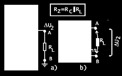 Celková záťaž na výstupe R Z =R C R L.