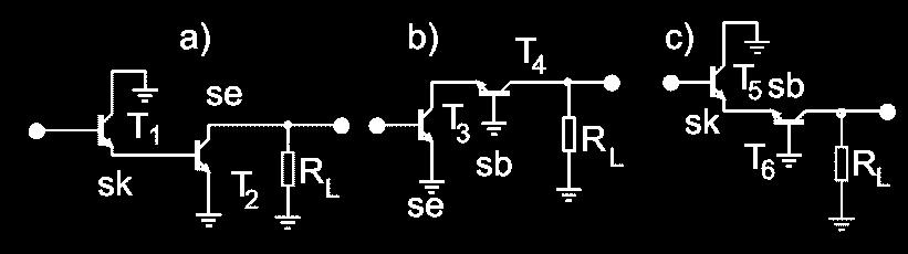 Vplyv Millerovej kapacity možno znížiť výberom špeciálnych spínacích tranzistorov s vysokou tranzitnou frekvenciou f T a s malými kapacitami C a C.