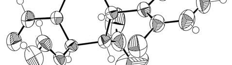 X-ray data of compound 2b Figure 3 Crystal structure of compound 2b (left: SCHAKAL, right: RTEP plot). Chemical formula : C 20 H 18 ClN 3 formula weight : 355.