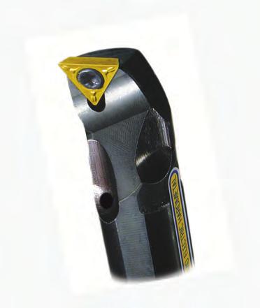 SUMIOMO XBAR -Bar Features & Benefits Special dampener mechanism eliminates chatter. Up to 6X L/D overhang (depth / bar diameter). Cost effective solution to carbide bars when deep hole boring.