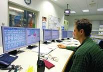 kotolni. Celý proces riadi obsluha z velína, podobného velínom elektrární. Účinnosť spaľovania je pomerne vysoká.