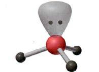 hibridizacije. Tri σ-veze + 1 e par sp 3 hibridizacija 3.