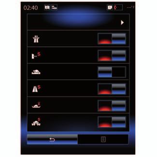 Introducerea unei destinaţii (7/7) Opţiuni traseu Metodă de planificare traseu Scurt Autostrăzi On Preferinţe itinerar Preferinţele de itinerar sunt restricţii care afectează calculul itinerarului.