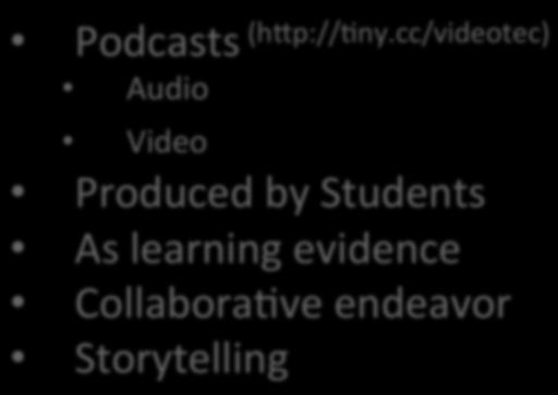 learning!evidence!