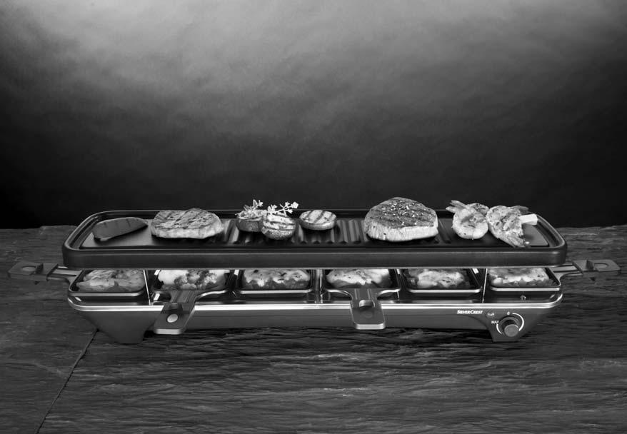 RACLETTE GRILL SRGL 1000 A1 RACLETTE GRILL Operating instructions