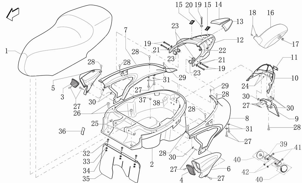 VEHICLE COVER Ⅱ B000000 0S00000 0T00000 N0000 B0000 SCREW ST.0X0 SPRING NUT. SPRING NUT. CUSHION SCREW ST.