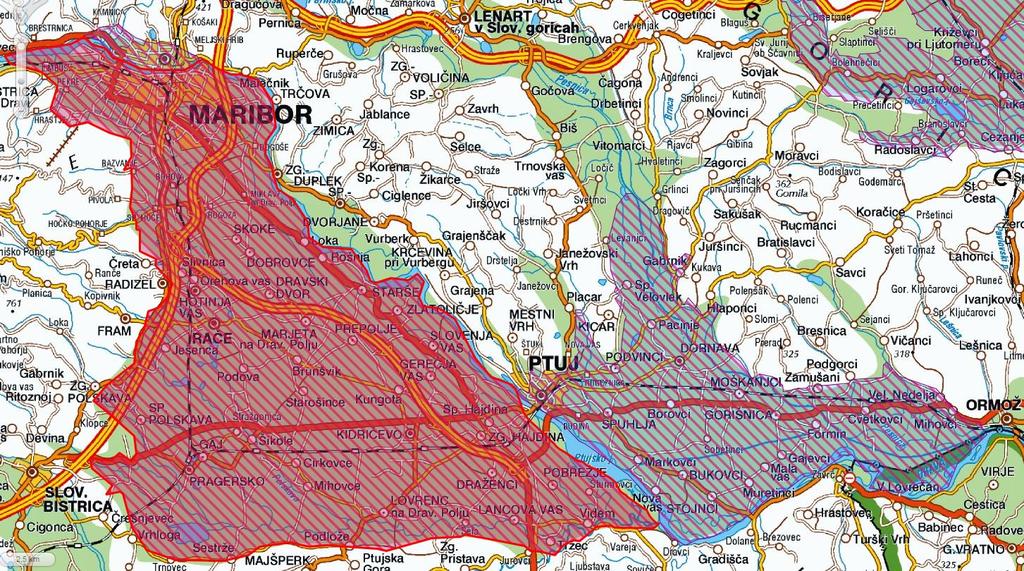 o Odlok o varstvenih pasovih in ukrepih za zavarovanje zalog pitne vode črpališča Ceršak (MUV št. 38/99) Viri in literatura o Poročilo o kakovosti podzemne vode v, ARSO o www.arso.gov.