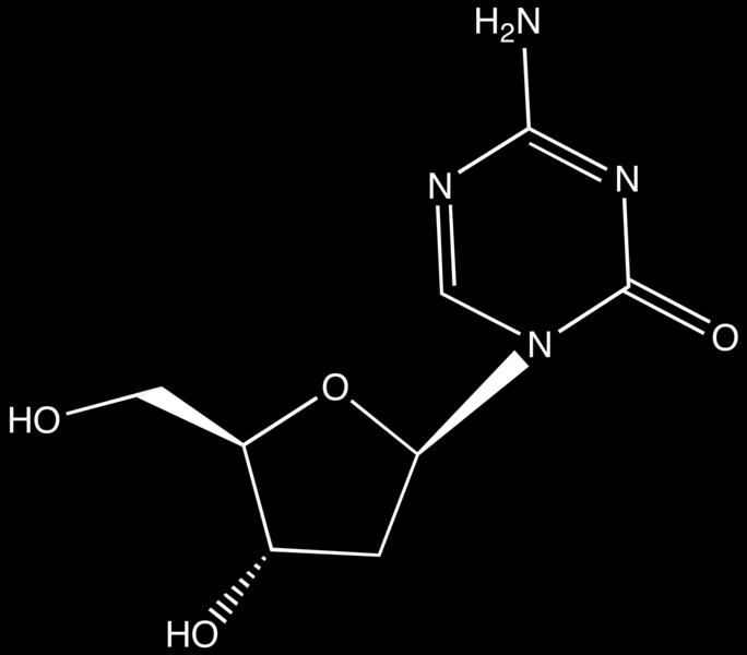 - inhibitorji histonskih deacetilaz (HDAC inhibitorji) - inhibitorji DNA metiltransferaz Decitabine pri
