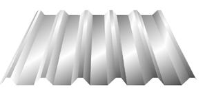 NATURAL WE-20R/I I00 trapetsprofiil katusele kasulik laius 1100 mm kogu laius 1135 mm materjali paksus 0,45 0,7 mm pinnakate B-poolel 3.