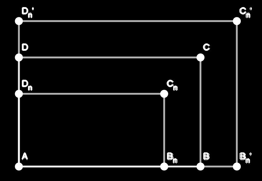 2. POLIGONI I POVRŠINA 59 Prema (P4) je p(k) = 1 pa je 1 = n 2 p(k n ) p(k n ) = 1 n 2, a onda p(p ) = mm p(k n ) = mm 1 n = m 2 n Time je posebni slučaj dokazan. m n = ab.