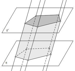 3. STEREOMETRIJA - GEOMETRIJA PROSTORA 67 Očito, T p. Kako je AB π = slijedi AB p =. Kako je BC π = slijedi BC p =.