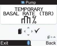 Laikino bazinio greičio programavimas 3 1. 2. 3. Main menu (pagrindiniame meniu) pasirinkite Pump (pompa) ir paspauskite.