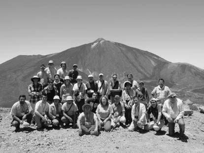 In the back, Teide volcano is clearly seen with the lava - Diego Hernandez flow (black part) erupted ++/* years ago (ST). Diego Hernandez 1.