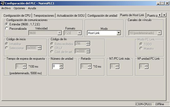 5- PROGRAMA DO AUTÓMATA Abrindo o programa do autómata (CX Programmer) o primeiro que faremos será configurar as comunicacións do autómata.