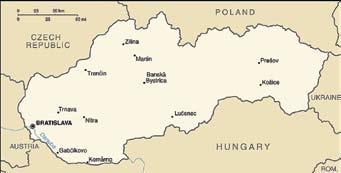182 S l o v a k i j a V a r d a s Valstybės vardas Slovensko kildinamas iš čia nuo seno gyvenusios slavų genties slovakų vardo.