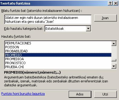 Aldagai bakarreko analisia BALIO TIPIKOAK Balio tipikoak honako hiru era hauetan lor daitezke: 1.