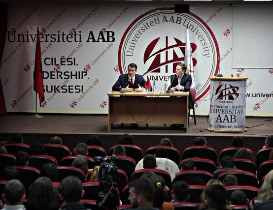 14 Aktualitet 15 maj 2015 Ministri i Mirëqenies Sociale dhe Rinisë në Republikën e Shqipërisë Ministri Veliaj në AAB: Marrëveshje konkrete në të mirë të qytetarëve në Kosovë e në Shqipëri Një prej