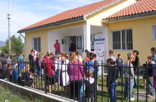 12 - Nëntor 2015 nr. nën moton Parandalimi - kurimi më i mirë, për të tretin vit, një grup mjekësh nga Shtetet e Bashkuara të Amerikës kryejnë një sërë vizitash falas në fshatrat e dibrës.