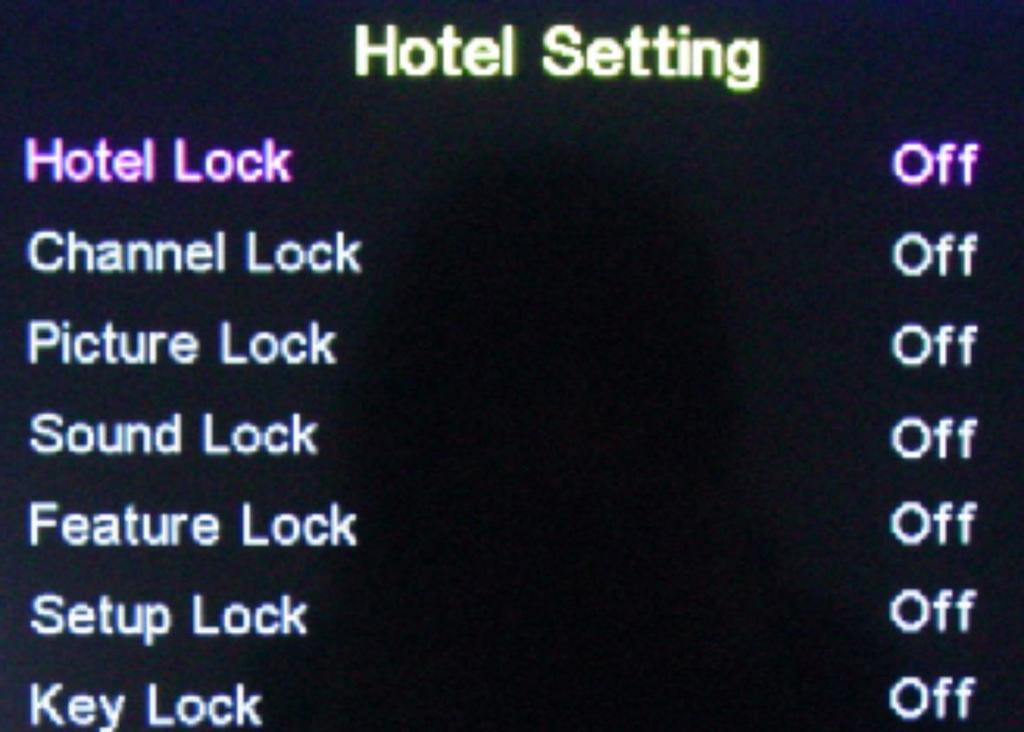 INSTRUCŢIUNI UTILIZARE MOD HOTEL: Apăsaţi Menu+9173 pentru a intra în modul HOTEL: HOTEL