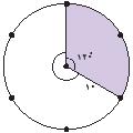 مساحت مرب ع - مساحت دو تا ربع دایره = مساحت شکل مساحت نیمدایره = - = ندا در مورد شکل )٣( این گونه فکر کرد: توضیح دهید ندا چگونه فکر
