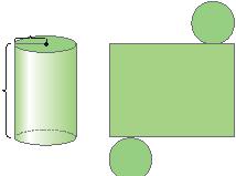 مترمرب ع( ٣ برای ساختن استوانه ی زیر چند سانتی مترمرب ع