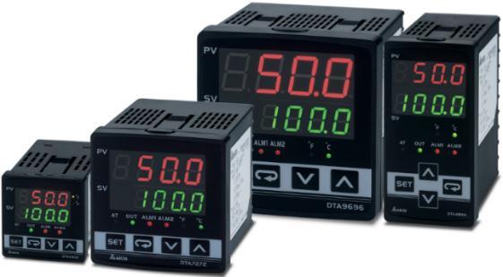 نمایشگر و کنترل دما مدل DTA DTA 96 C 1 T A T: x mm x96 mm 96x mm 72x72 mm 96x96 mm C: ~20 ma R: V: SSR 12V 0 : RS5 1 : RS_5 از این سری کنترلر فقط در یکی از
