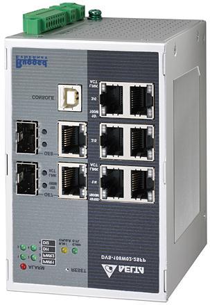 محصول جدید کارتهای شبکه های اترنت صنعتی سری DVS IEEE 02. 3 10BaseT, IEEE 02. 3u 100BaseT(X) and 100BaseFX دارای استانهای زیر : IEEE 02.3x Flow Control, IEEE 02.