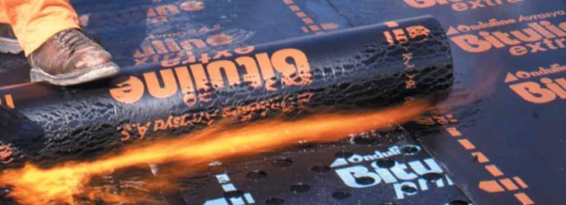 BITULINE GV 40 MINERÁL Hydroizolačný pás z oxidovaného asfaltu s nosnou vložkou zo sklenenej rohože. Na vrchnej strane má pás bridlicový posyp. Na spodnej strane má separačnú PE fóliu.