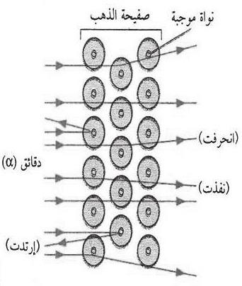 8- بناء على ا ستجاباتك. ار سم منوذج رذرفورد.