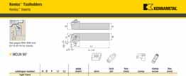 Toolholders Catalogue Numbering System By referencing this easy-to-use guide, you can identify the correct product to meet your needs.