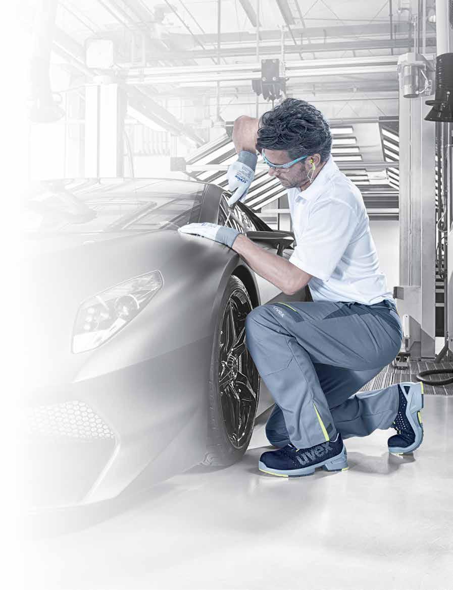 uvex 1 definovanie účinnosti nanovo Vybavenie na vyššej úrovni uvex 1 podporuje prirodzené pohyby ľudského tela, znižuje tlak a stres, a súčasne maximalizuje komfort.