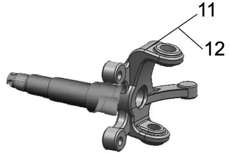 00GT Parts Catalogue REAR AXLE 1 L0404130 Chain Tray base 1 L0406050 Principal Axis Sprocket 1 3 S030004 Spring Washer φ8 3 4 S010309 Bolt M8*0 3 5 L040410 Brake Disc 1 6 L080300 RR.