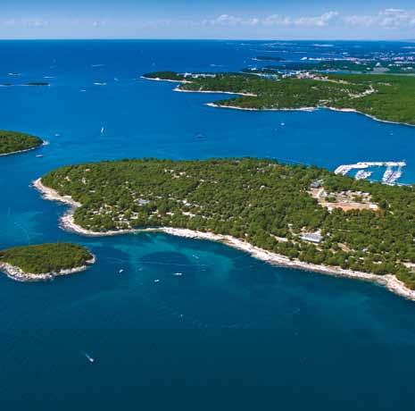 NOVA PLAÆA ZA DJECU Mirno mjesto u oëaravajuêem okruæenju Prekrasan poloæaj na zelenom poluotoku! naturist camping istra*** 37ha 1000 300 m 45 9 53.82 N 13 36 27.
