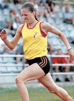 UobiËajeni put za mnogu talentiranu djecu iz Zagreba i okolice, jer je trenerica u atletskoj πkoli na Savi jedna od rijetkih u nas koja uspijeva mlade dovesti u atletiku i zadræati ih u njoj.