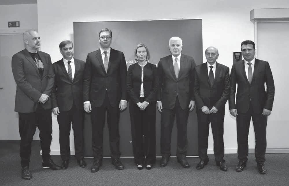 Bruksel liderët e vendeve të Ballkanit.