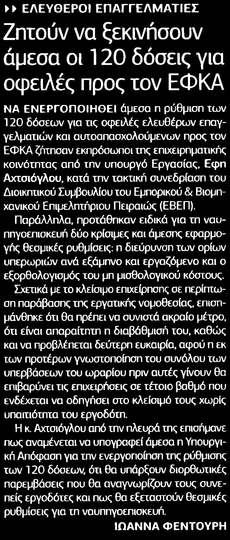 ΟΦΕΙΛΕΣ ΠΡΟΣ ΤΟΝ... Μέσο:.