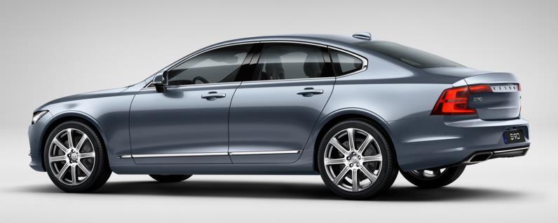 Παρά το μοντέρνο και σύγχρονο design που το χαρακτηρίζει, το αυτοκίνητο χρησιμοποιεί επίσης κλασικά στυλιστικά στοιχεία Volvo, όπως οι δυναμικοί ώμοι, που η γραμμή τους