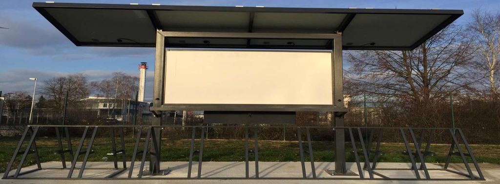 ΕΞΥΠΝΟ ΠΑΡΚΙΝΓΚ ΠΟΔΗΛΑΤΩΝ (SMART SOLAR BIKE PARKING) Ηλιακή ενέργεια Μπαταρία Ελεγκτής μπαταρίας Ενσύρματη (USB) φόρτιση (2) Ασύρματη