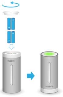 Στη Web εφαρμογή, my.netatmo.com, μπορείτε να κατεβάσετε ξανά τον βοηθό εγκατάστασης έτσι ώστε να αλλάξετε την υπάρχουσα ρύθμιση του δικτύου.