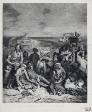 446 445 447 446 COOK, Henry. The sail of Ulysses. [1853]. Λιθογραφία μέ 2 τίντες, 304 x 489 mm.